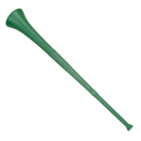 29" GREEN COLLAPSIBLE STADIUM HORN (24/cs) LLB kids toys