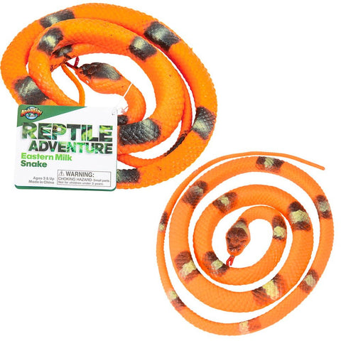 48" RUBBER EASTERN MILK SNAKE LLB kids toys