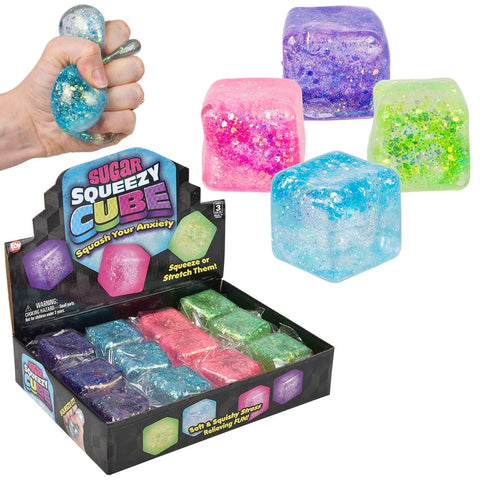 2" Squeezy Sugar Cube (air shipment) - LLB Toys