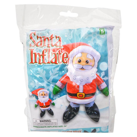 24" SANTA CLAUS INFLATE LLB Inflatable Toy Christmas
