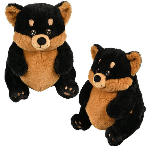 10" Tubby Tots Rotweiller Plush - LLB Toys
