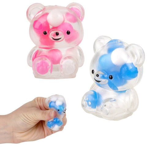 2" Squeezy Bead Bear - LLB Toys