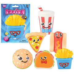 SQUISH FAST FOOD 3.75" LLB Squishy Toys