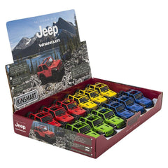 5" DIE-CAST 2018 JEEP WRANGLER OPEN TOP LLB Car Toys