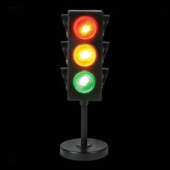 8" TRAFFIC LIGHT TABLE LAMP LLB kids toys