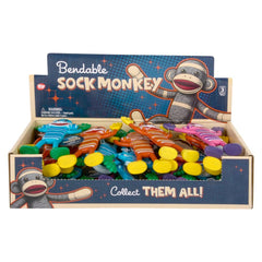 4" Bendable Sock Monkey - LLB Toys