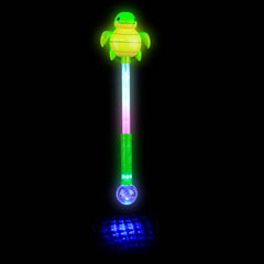 21" Light-Up Sea Turtle Magic Ball Wand - LLB Toys