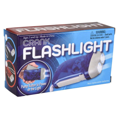 Crank Dynamo Flashlight- LLB Toys