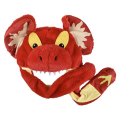 Dinosaur Popping Ear Light-Up Hat 6ct - LLB Toys