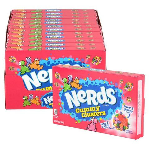 NERDS CLUSTER THEATER BOX CANDY LLB kids toys