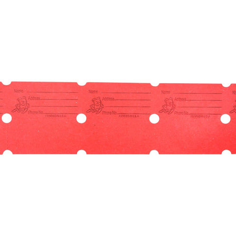 DOUBLE ROLL TICKET RED -2000/ROLL LLB kids toys