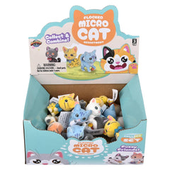 1.5" Flocked Micro Cat Assortment - LLB Toys