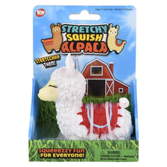 3.5" STRETCHY, SQUISH ALPACA - LLB Squishy Toys