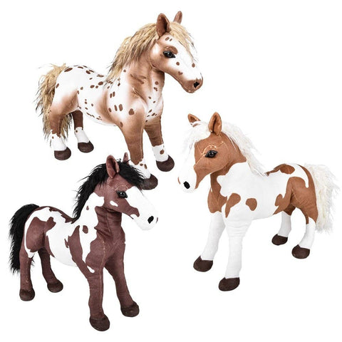19" STANDING HORSE plush LLB Plush Toys