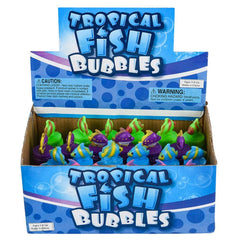 MINI TROPICAL FISH BUBBLE BOTTLE 0.6OZ 3" LLB kids toys