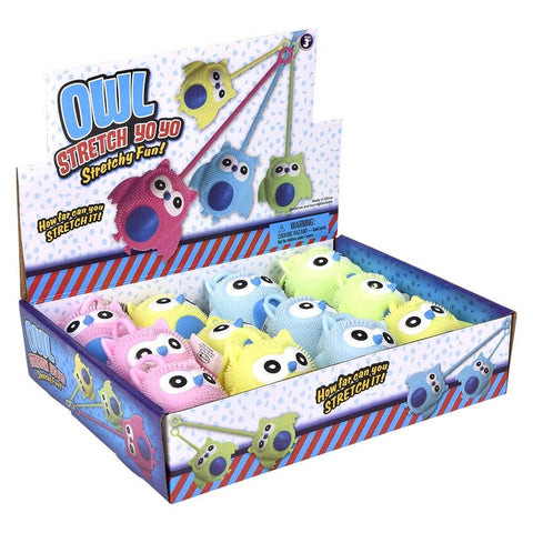 Owl Yo-Yo 6" Assortment LLB kids toys