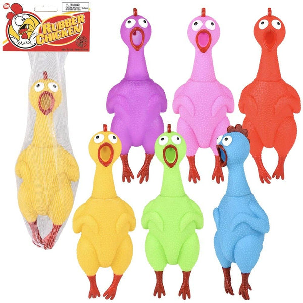 Big Rubber Chicken Collectible 9.5