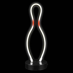 LED Neon Table Lamp - Bowling Pin 12"  -  LLB Toys