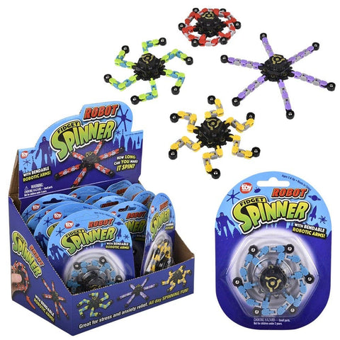5" ROBOT SPINNER LLB kids toys