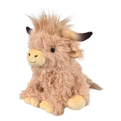 9" Highland Cow Plush - LLB Toys