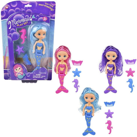 7" Mermaid Figurine Novelty Toy - LLB Toys
