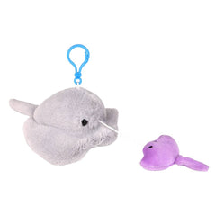 3.5" Mighty Quakes Stingray Backpack Clip - LLB Toys