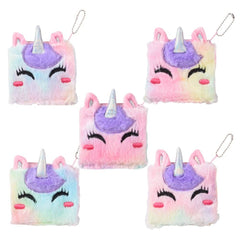 plush UNICORN COIN PURSE 5" LLB Plush Toys