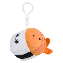 3" Sushi Embroided Faces Backpack Clip - LLB Toys