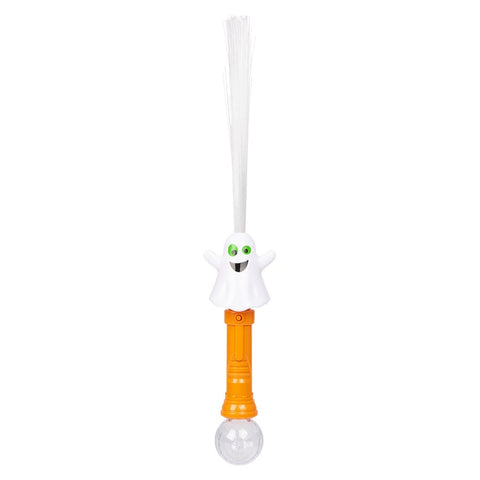 21" Light-Up Ghost Fiber Optic Wand- LLB Toys