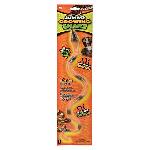 15.25" JUMBO GROWING SNAKE LLB kids toys