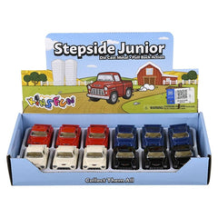 2" Diecast Pull Back Mini Chevy Stepside LLB kids toys