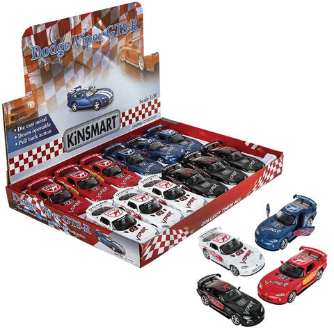 5" DIE-CAST DODGE VIPER GTS-R LLB Car Toys
