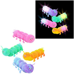 7.75" Light-Up Caterpillar Puffer - LLB Toys