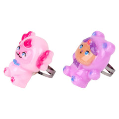 1" Doll Collection Plastic Rings - LLB Toys