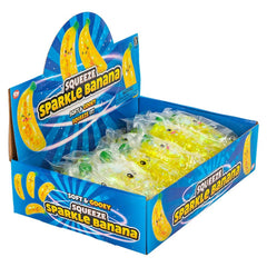 5.5" SQUEEZE SPARKLE BANANA LLB kids toys