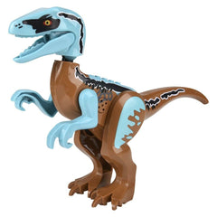 VELOCIRAPTOR ROARING DINOSAUR BLOCK FIGURE LLB kids toys