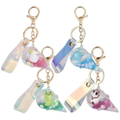 2.5" Kawaii Animal Ice Cream Liquid Clip On- LLB Toys