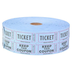 DOUBLE ROLL TICKET BLUE -2000/ROLL LLB Party Supply