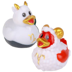 2" Zodiac Rubber Ducky Assortment 100ct - LLB Toys
