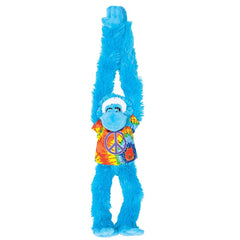 17" HANGING APE plush WITH TIE-DYE SHIRT LLB Plush Toys