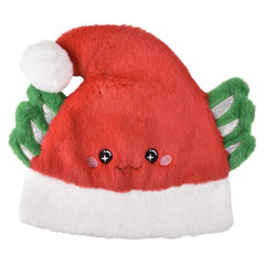 Light-Up Red Axolotl Santa Hat
