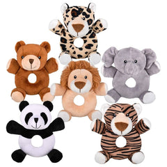 5.5" plush Infant Rattles LLB Plush Toys