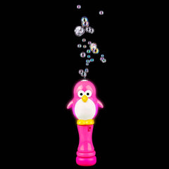 8" PENGUIN LIGHT-UP BUBBLE WAND LLB Light-up Toys