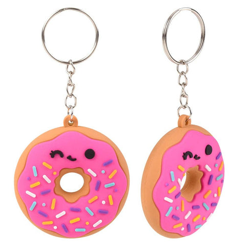 2.25" DONUT KEYCHAINS LLB Keychain