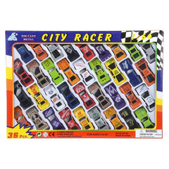 36PC DIECAST CAR SET LLB Car Toys