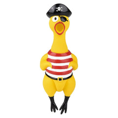 Big Rubber Chicken Collectible Mix 9.5" 60ct LLB kids toys
