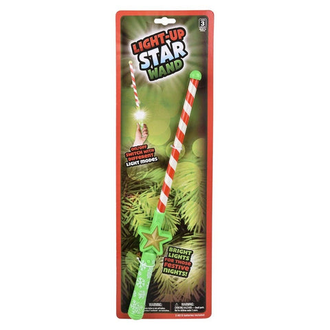16" LIGHT-UP CHRISTMAS THEME WAND LLB Light-up Toys