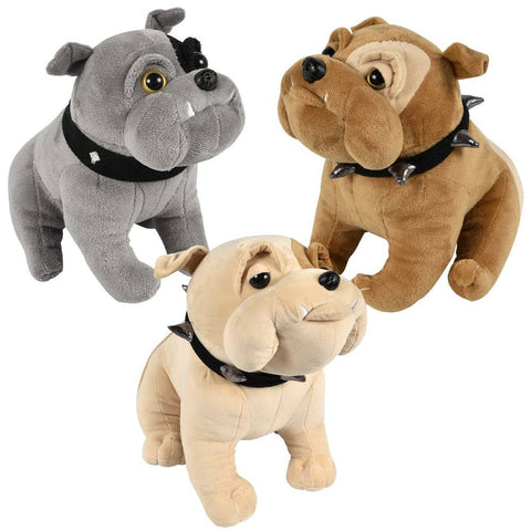 7" Bulldog Plush - LLB Toys