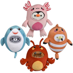 6" Costume Sealife Eggamals Plush - LLB Toys