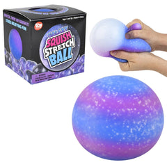 4" Squish And Stretch Galaxy Yummy Ball - LLB Toys